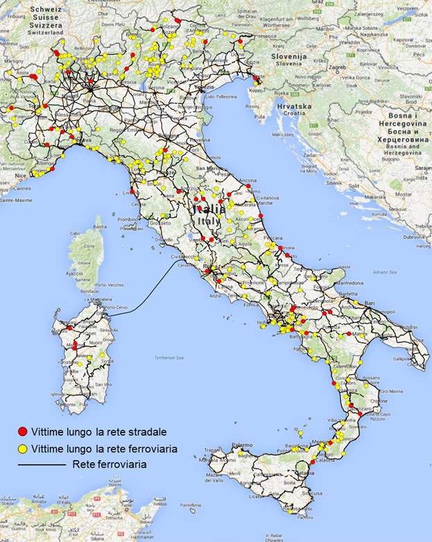 mappa-vittime-strade-ferrovie